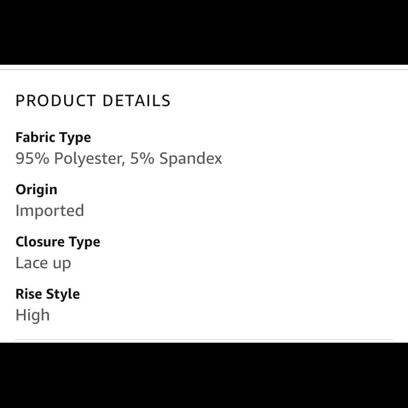 Hot❤️🔥NWT Sexy Lace Up Black Pants - Picture 14 of 14